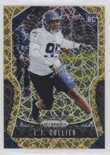 2019 Panini Prizm Rookies Lazer Prizm LJ Collier #380 wd9