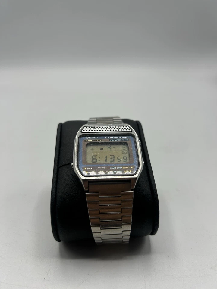 Seiko A259-5040 Digital Quartz Alarm Chronograph Vintage Watch 007 James Bond - Image 2 of 4
