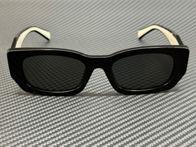 PRADA PR B05S 09Q08Z Black Grey Women's 53 mm Sunglasses | eBay