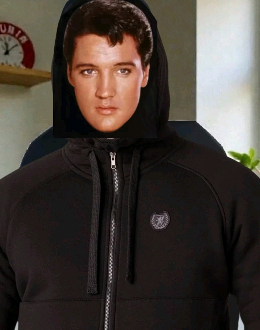 ELVIS PRESLEY THE King OF ROCK And ROLL MESH FACE MASK Halloween Costume Cosplay
