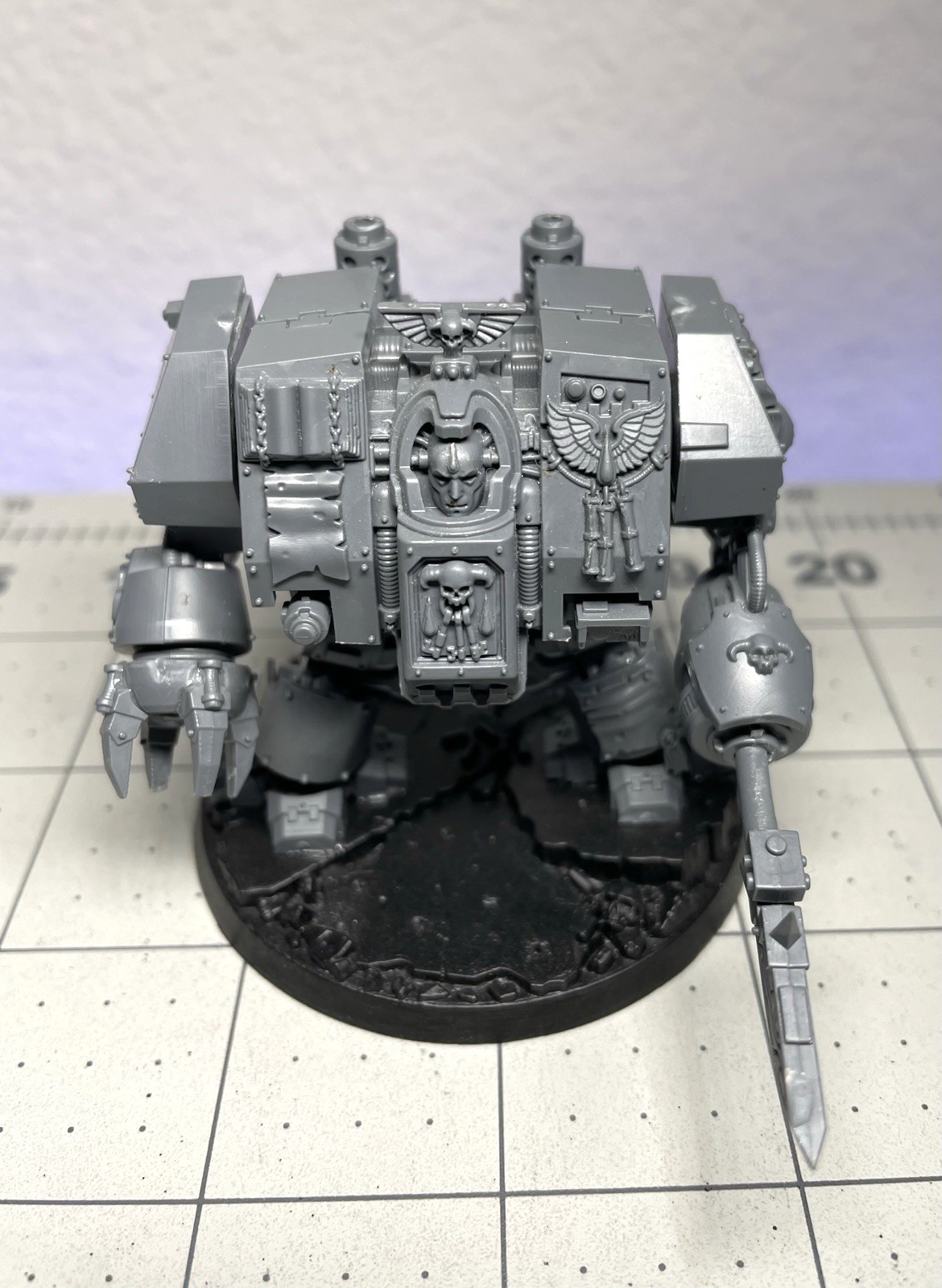 OOP Librarian Dreadnought Blood Angels Warhammer 40k Space Marines GW Citadel