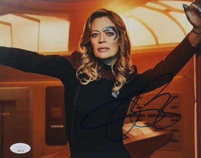 Jeri Ryan (Seven of Nine   Star Trek) 20x25 cm Autogramm COA (JSA)