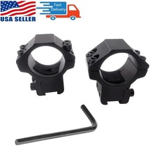 30mm Tube Scope Rings Low Profile Mount fit 11mm Dovetail Rail for Hunting USA