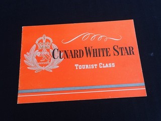 Cunard Line Cunard White Star Tourist Class Brochure January 1949 #14