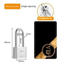 Stainless Steel 70mm Long Shackle Padlocks with Keys Outdoor Shed Weatherproof