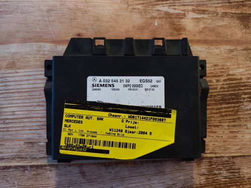 Getriebesteuergerät Steuergerät Automatik A0325453132 Mercedes R171 Siemens