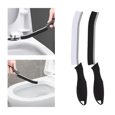 Toilet Brush 2 Pcs Bathroom Cleaning Brush Gap Scrub Brush with Hanging Hole