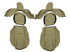 Fits Porsche Boxster 1997-2004 Savanna Beige Leather Seat Covers Fits Porsche Boxster 1997-2004 Savanna Beige Leather Seat Covers