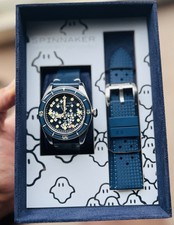 Spinnaker Fleuss Seconde Fifty Phantoms Limited Edition Automatic Diver Blue Di…