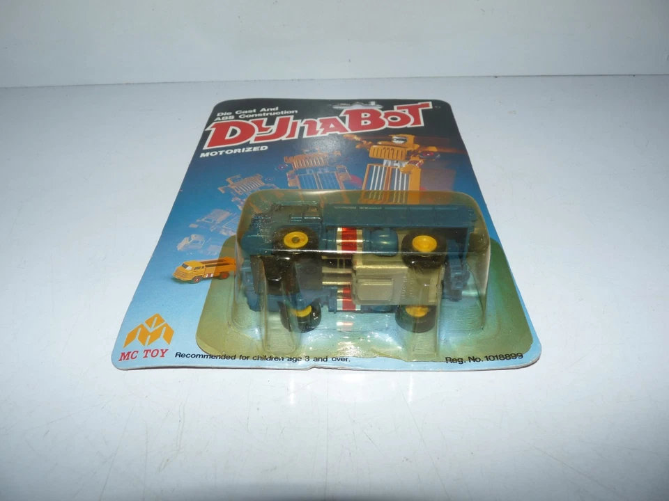 ancien jouet figurine dynabot transformers mc toy / dump truck robot / neuf - Photo 3/4