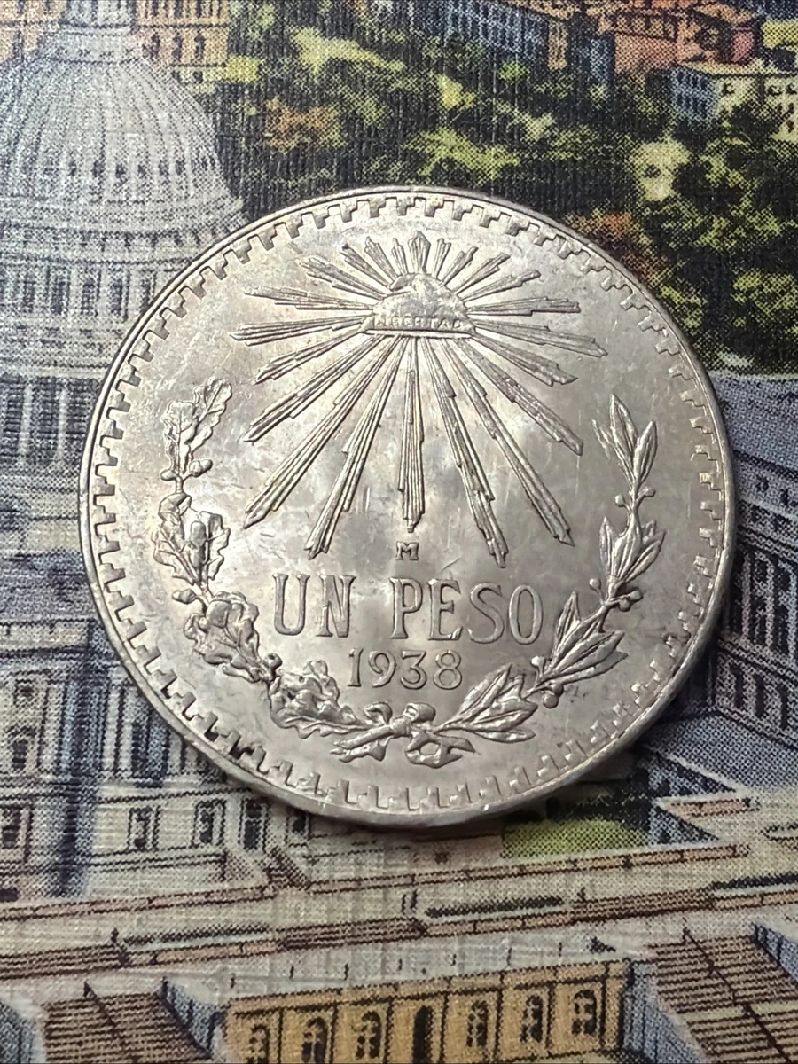 1 Peso 1938 Year Silver Mexican Coins (1905-Now) for sale | eBay