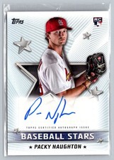 2022 Topps Update #BSA-PN Packy Naughton Baseball Stars Autographs