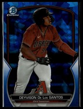 2023 Bowman Draft Sapphire Edition #BDC-36 Deyvison De Los Santos