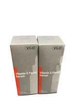 VGO Vitamin C & E Facial Serum | 30ml (1 fl oz) | Brightening & Anti-Aging 2 Pac