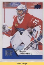 2020-21 Upper Deck AHL Blue Charlie Lindgren #17 READ kr0