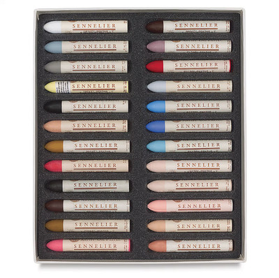 Sennelier Oil Pastel Set - Portrait Colors, Set of 24