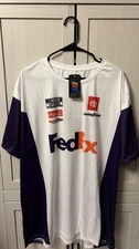 NWT Denny Hamlin FedEx Sublimated Uniform Pit Crew T-Shirt Mens 3XL