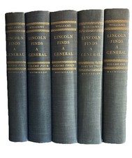 LINCOLN FINDS A GENERAL Kenneth Williams  Complete Set 5 Volumes First Edition