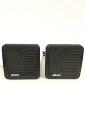 Lof of 2 Harris 2 Way Radio Mobile Speaker LS102824V1 R1A w/Bracket WORKING