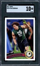 Ryan Kerrigan Rookie Card 2011 Topps #228 SGC 10. rookie card picture