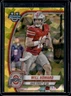 2024 Bowman Chrome University Sapphire Will Howard Yellow Refractor #/75