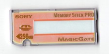 Sony Genuine Memory Stick Pro Magic Gate 256MB MSX-256 Camera Memory Card