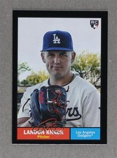 2024 Topps Archives 1961 Topps Black Foilboard Landon Knack #45 tv5