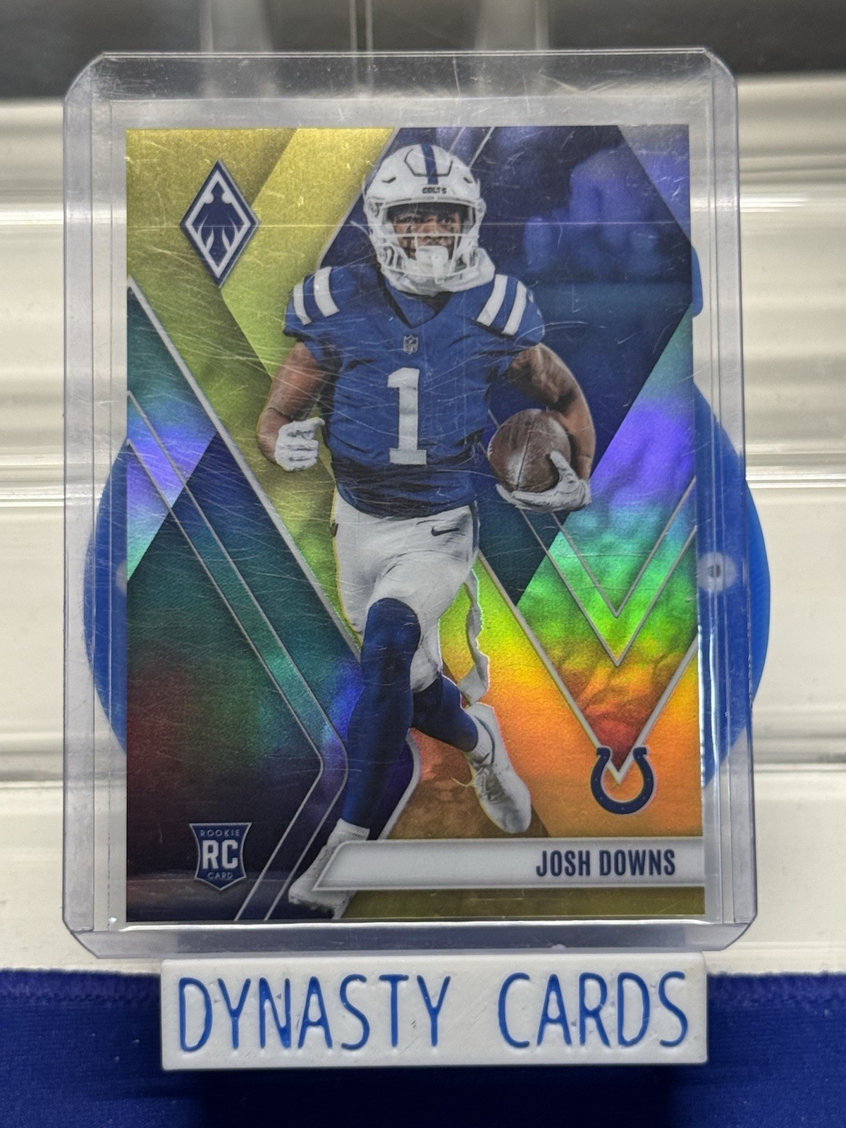 2023 Panini Phoenix - Rookies Josh Downs #138 Yellow /75 (RC) Rookie