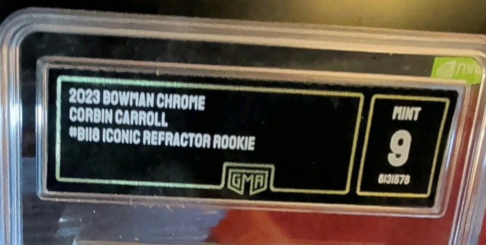 2023 Bowman Chrome - Bowman Iconic Corbin Carroll #BI-18 (RC) - Image 2 of 3