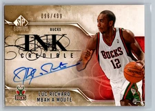 2009 SP Signature Edition Inkcredible LUC RICHARD MBAH A MOUTE /499 #I-LM Auto