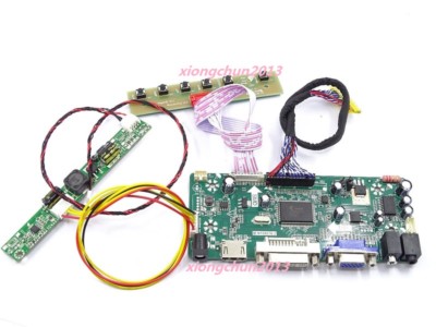 HDMI DVI VGA LCD LED controller kit diy for BOE MV238FHM N 1920X1080 23.8'' panel