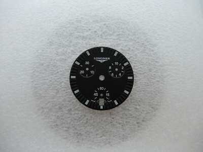 Longines Oposition Chronographen Zifferblatt, watch dial, Ø 24,5 mm