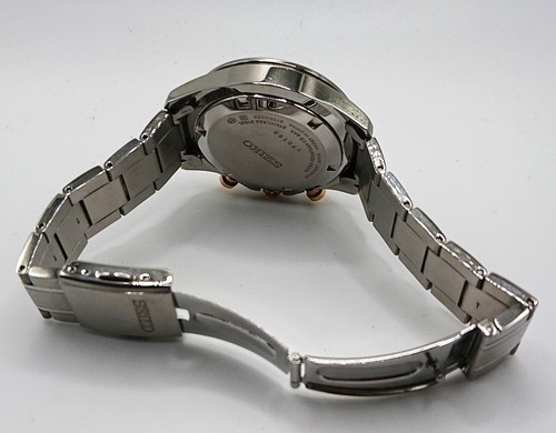 Seiko Spirit Chronograph SBTR011 Men's Quartz Wristwatch - Picture 8 of 13