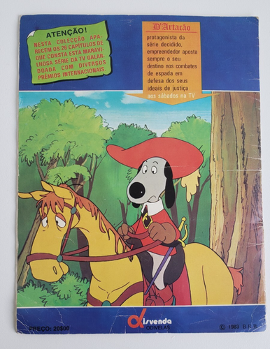 Album autocollants / stickers Dartacan Dartacao Dogtanian Disvenda Portugal 1983 - Imagen 4 de 8