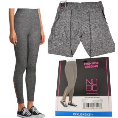 No Boundaries High Rise Side Bar Ankle Leggings – NOBO Size