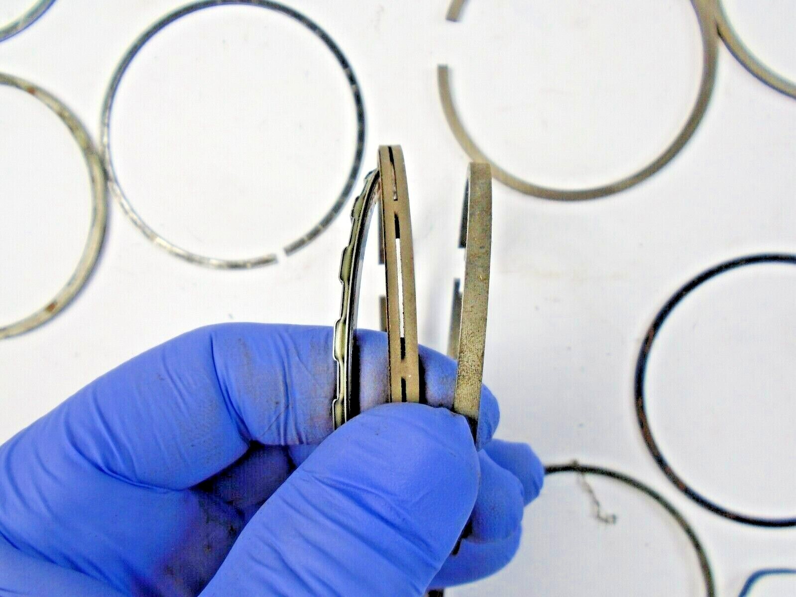 Vintage Piston Rings Lot of 28 Many Different Sizes and Styles Decor