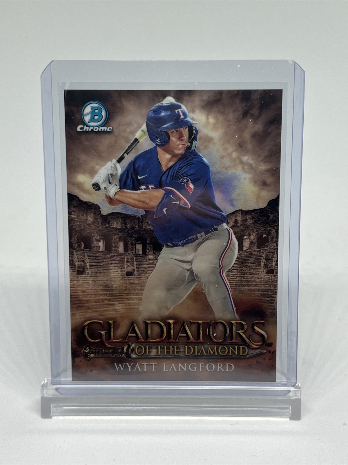 2024 Bowman Wyatt Langford Gladiators of the Diamond #GOTD-12 SSP