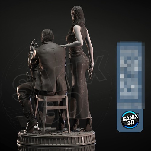 Estatua de bailarina y John Wick kit impreso en 3D sin pintar/sin montar - Imagen 8 de 10