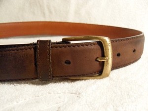 coach mens leather belt