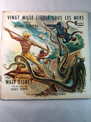 Platte 33 Turm Walt Disney - Zwanzigtausend Meilen unter dem Meer 1970