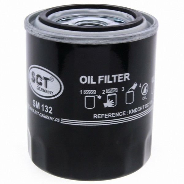 SCT ÖLfilter SM132 Filter Motorfilter Anschraubfilter Passend FüR Nissan Ford Su-image