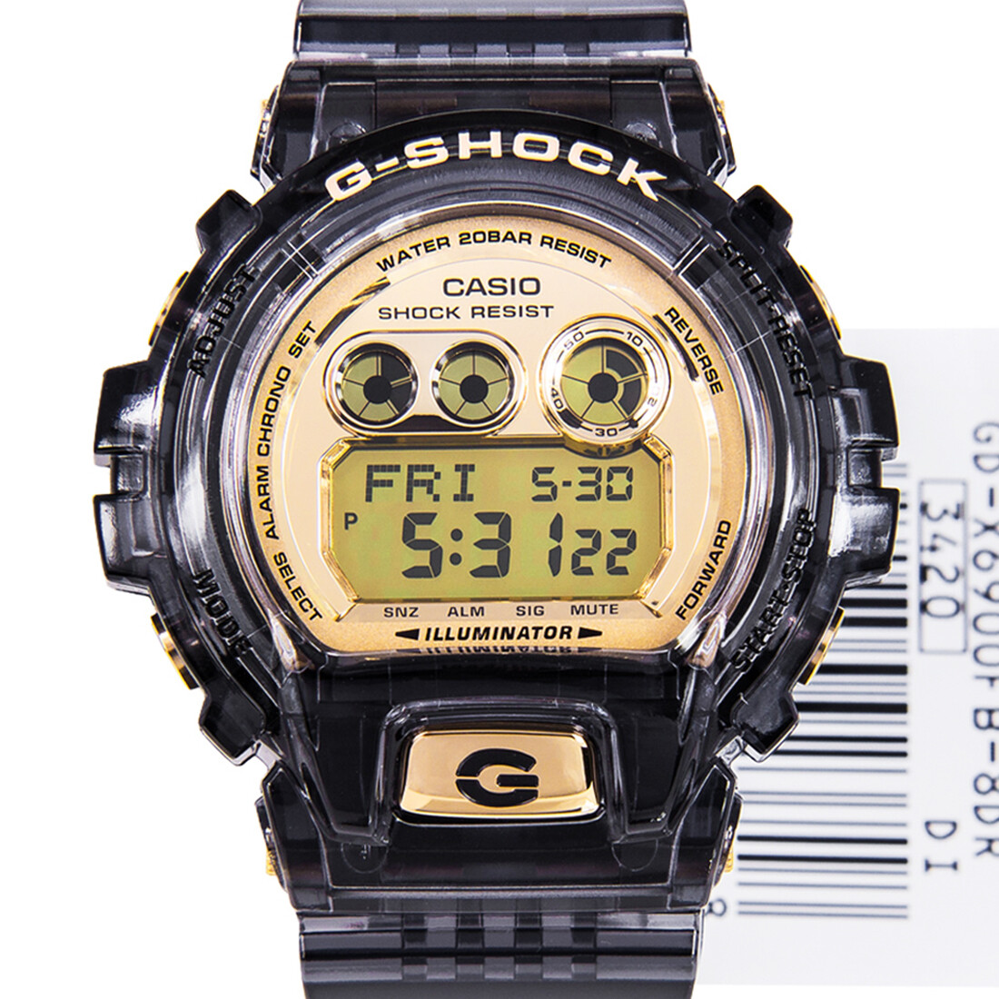 Casio GD-X6900FB-8 G-Shock Xlarge Metallic Plating Dail Casio GD-X6900FB-8 G-Shock Xlarge Metallic Plating Dail