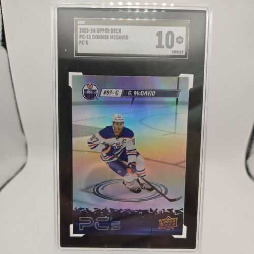 2023-24 Upper Deck, CONNOR MCDAVID, PC'S, SGC 10 GEM