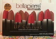 BELLAPIERRE LIP CULTURE 4 MATTE LIPSTICK SET ...