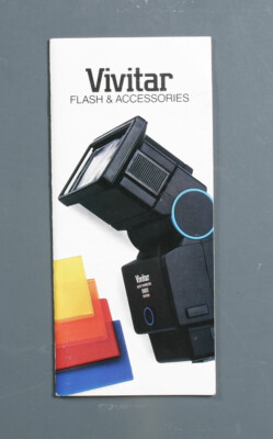 †  VIVITAR FLASH & ACCESSSORIES BROCHURE/135610 | eBay