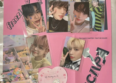 TXT Minisode1: Blue Hour - Signed by ALL MEMBERS + Ot5 Photocards