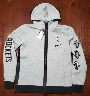 2021 Houston Rockets Nike Authentic Showtime Therma Flex Full-Zip Hoodie SZ M