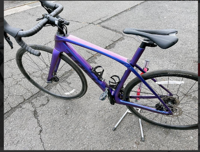 Trek Domane SL5 紫 サイズ50 Second Hand Trek Domane SL 5 50cm 2021 Purple Flip