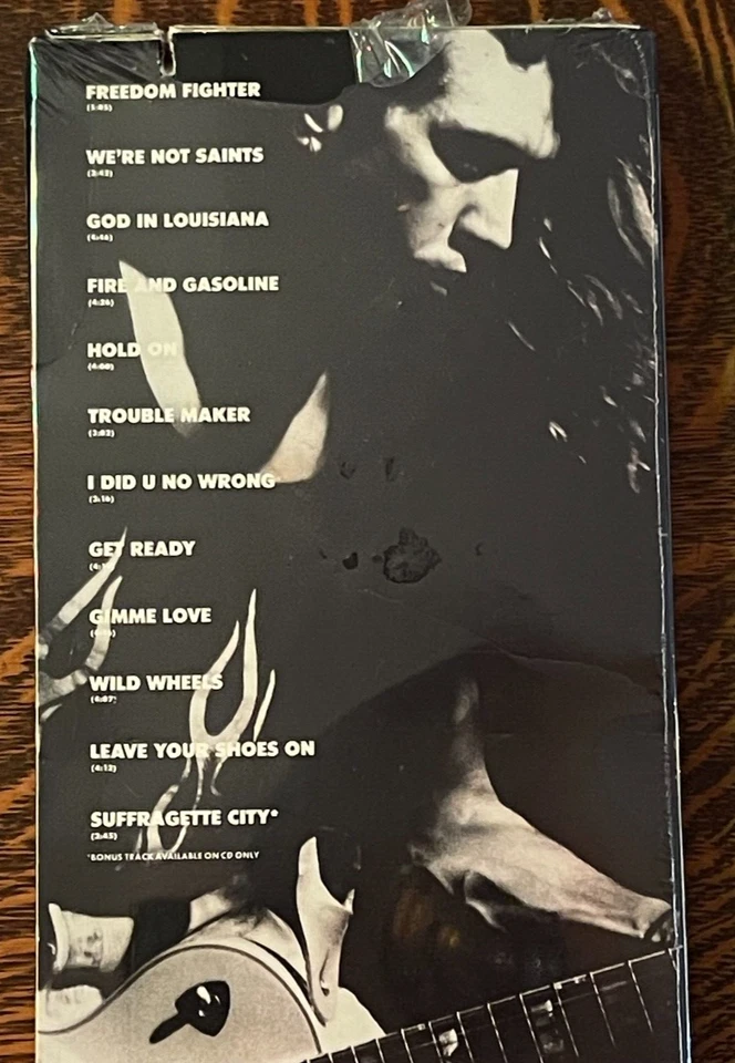 ЗАПЕЧАТАННЫЙ ~ CD ~ ДЛИННАЯ ОБЛОЖКА КОРОБКИ ~ СТИВ ДЖОНС ~ 1989 ~ ОГОНЬ И БЕНЗИН ~ НОВЫЙ ИЗ СТАРЫХ ЗАПАСОВ - Изображение 3 из 4