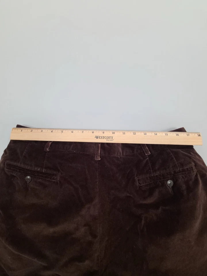 Pantalones de vestir Claiborne para hombre 38 marrón chino caqui cómodos informales para hombre Foto 3 de 4